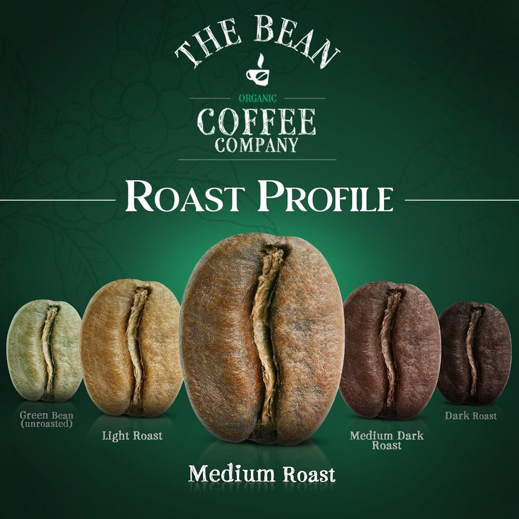 The Bean Organic Coffee Co. California Blend Medium Whole Bean Coffee