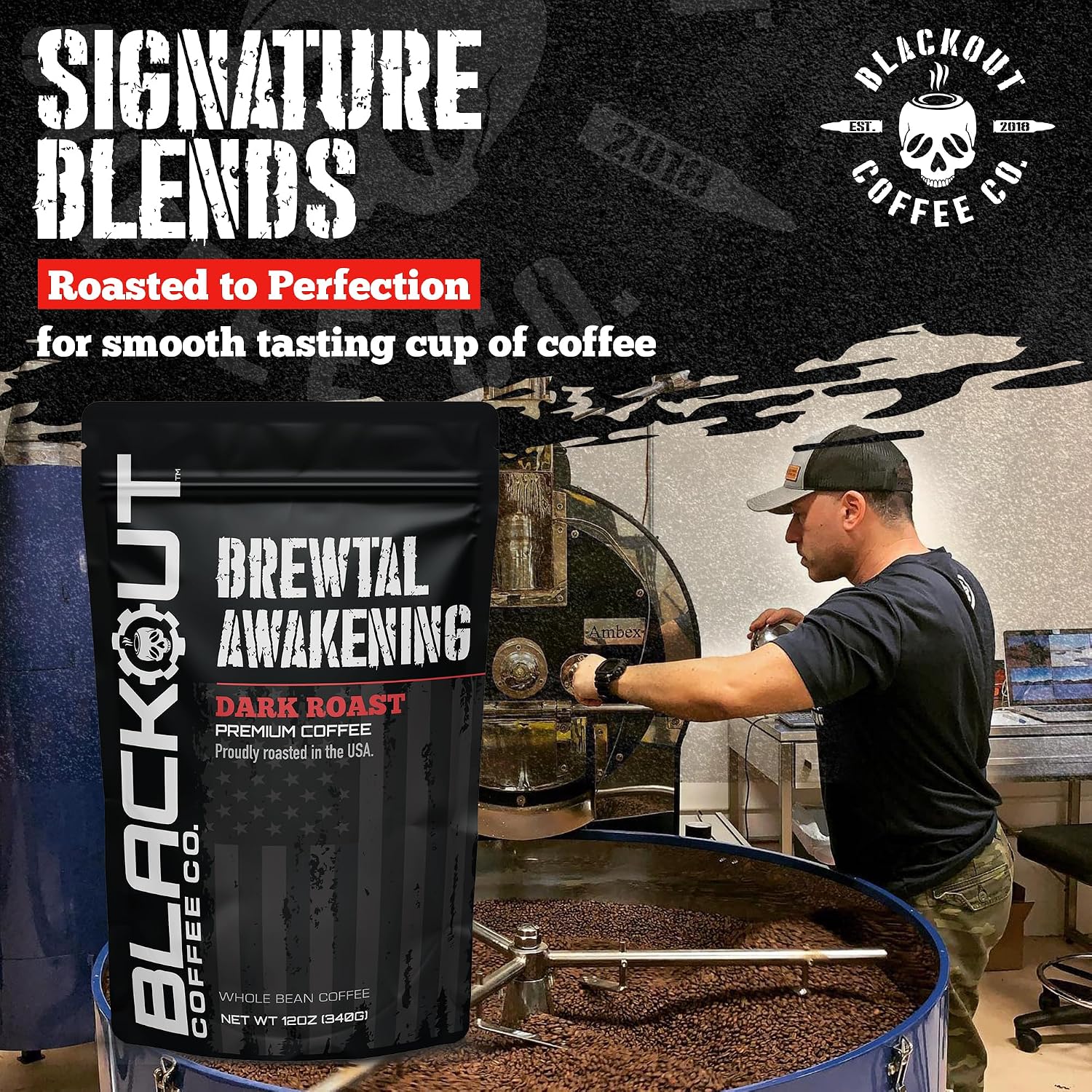 Blackout Coffee Brewtal Awakening Whole Bean Coffee