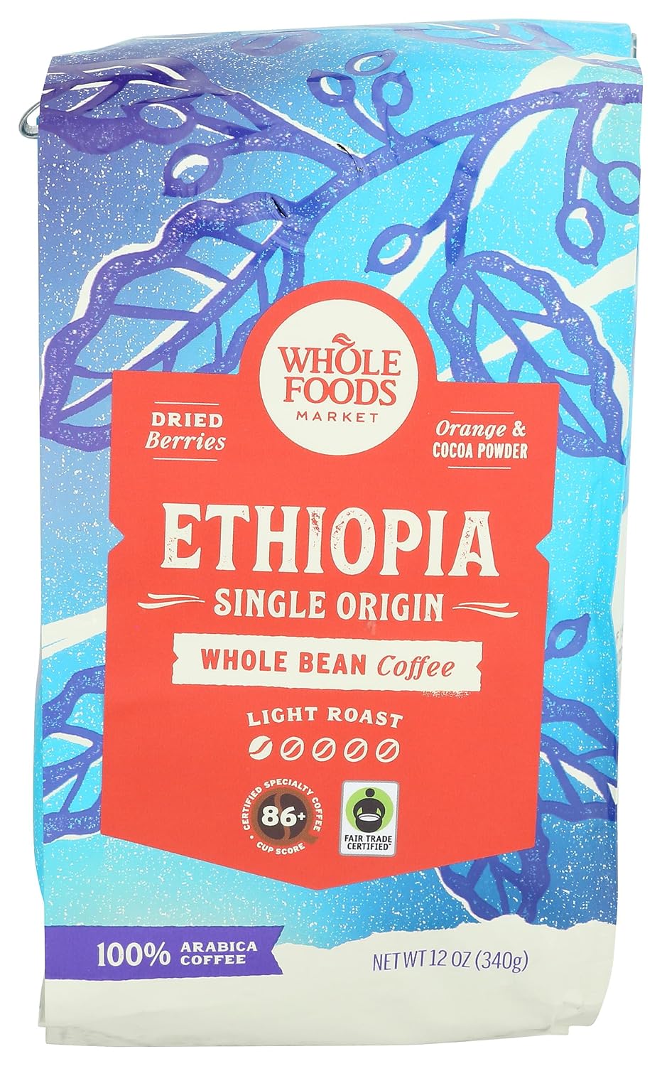Whole Foods Market Ethiopia Single Origin Whole Bean Coffee