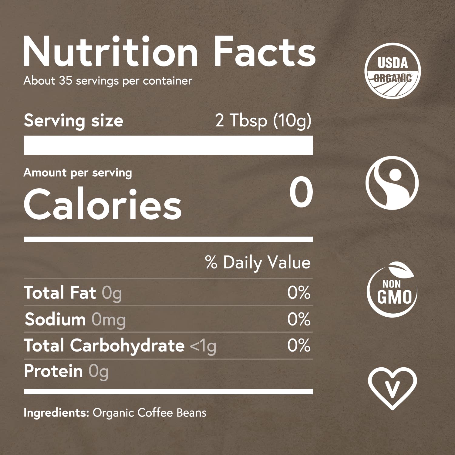 Fabula Organic Decaf Coffee Beans