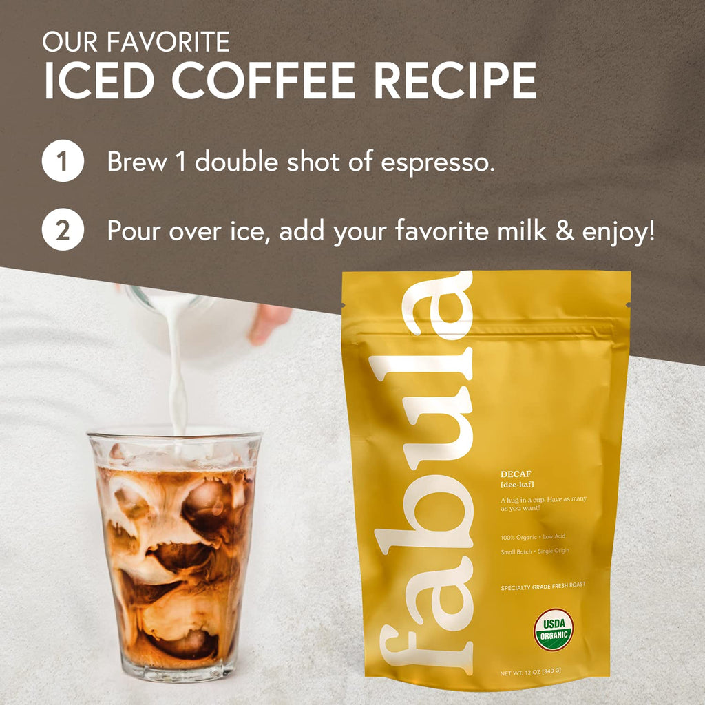 Fabula Organic Decaf Coffee Beans
