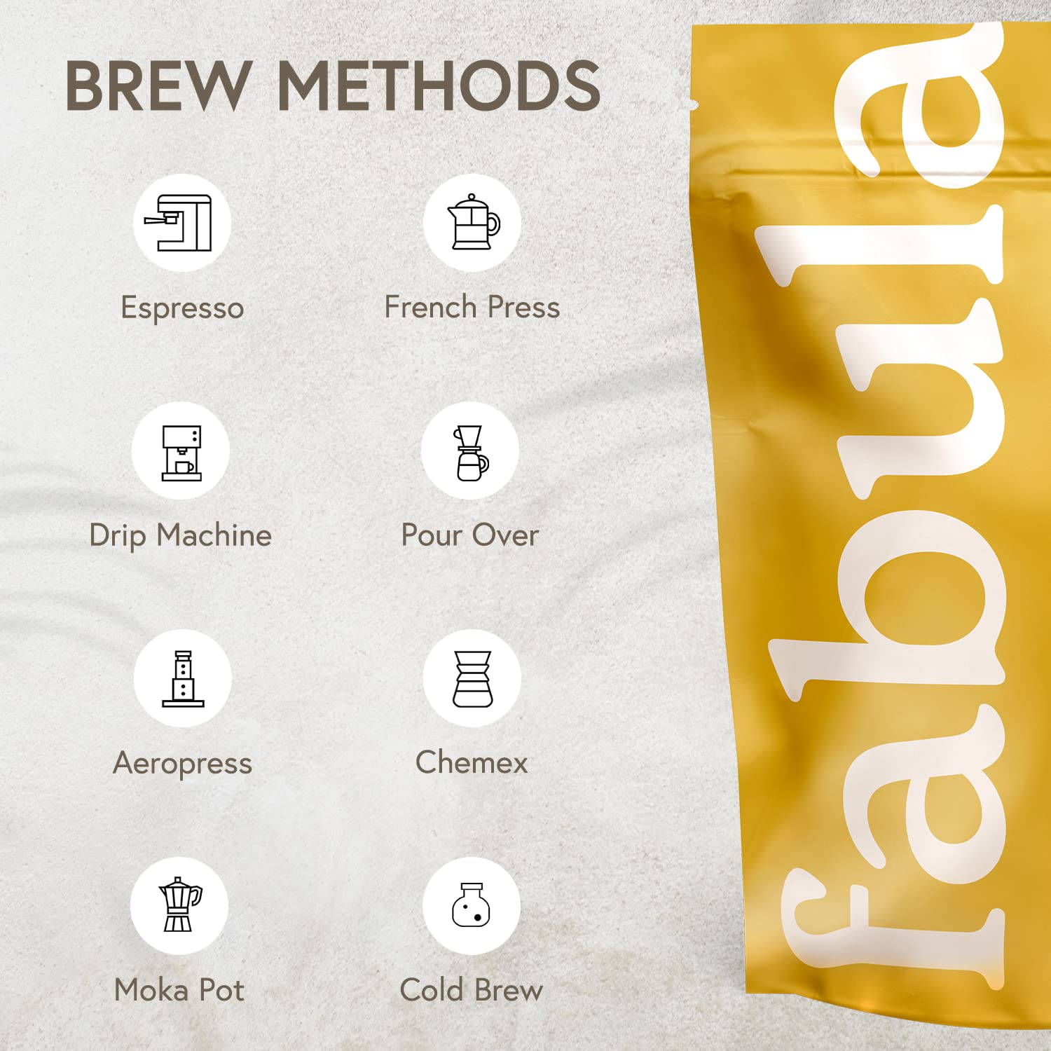 Fabula Organic Decaf Coffee Beans