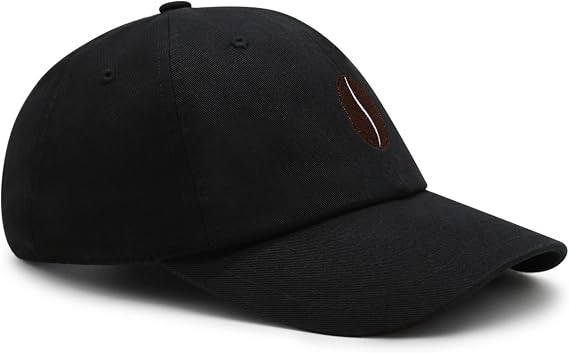 Coffee Bean Premium Dad Hat Embroidered Cotton Baseball Cap
