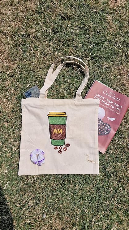Coffee Lover Canvas Tote Bag