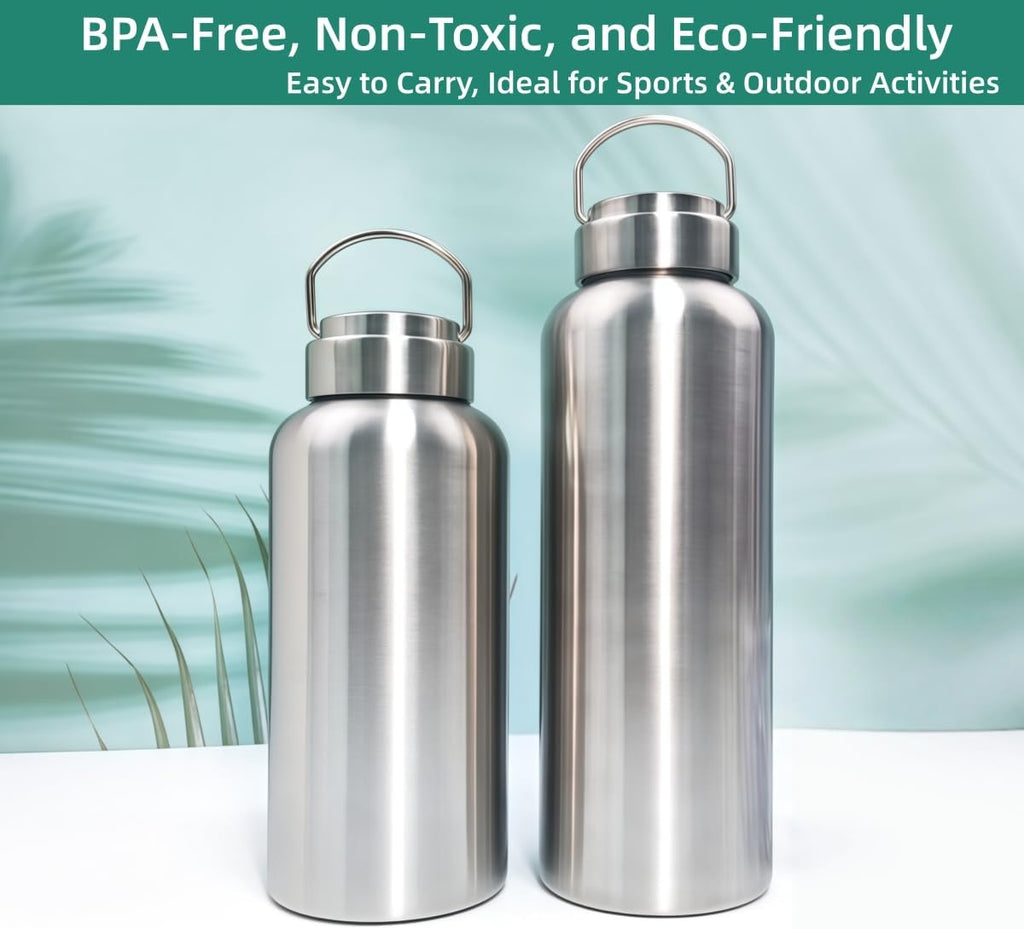 CDJ 42oz Stainless Steel Water Bottle