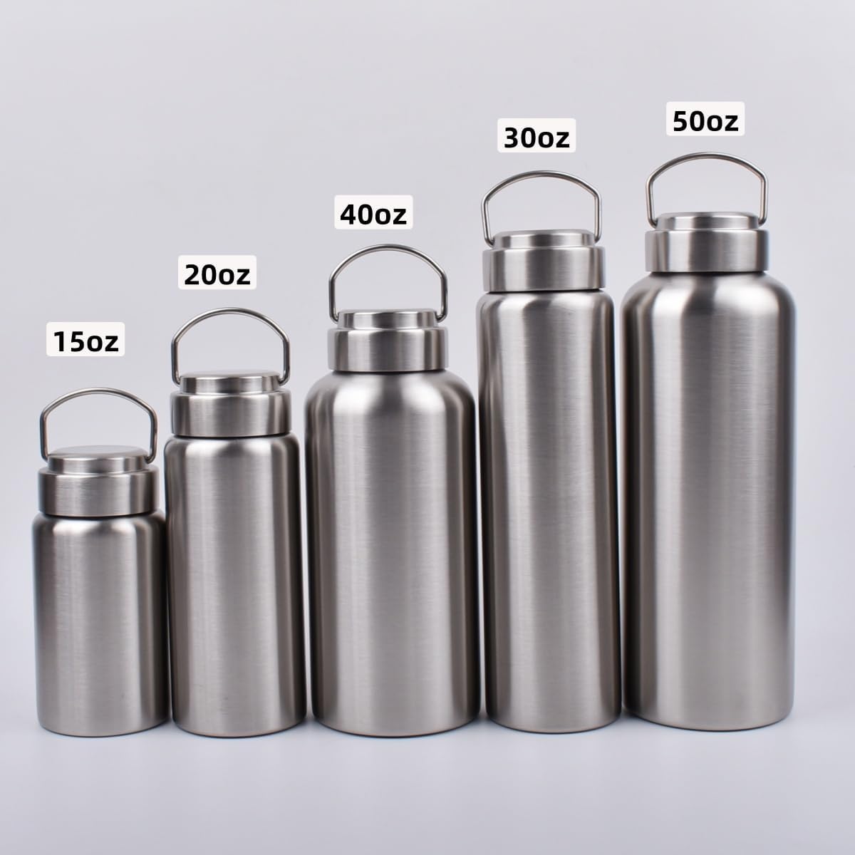 CDJ 42oz Stainless Steel Water Bottle
