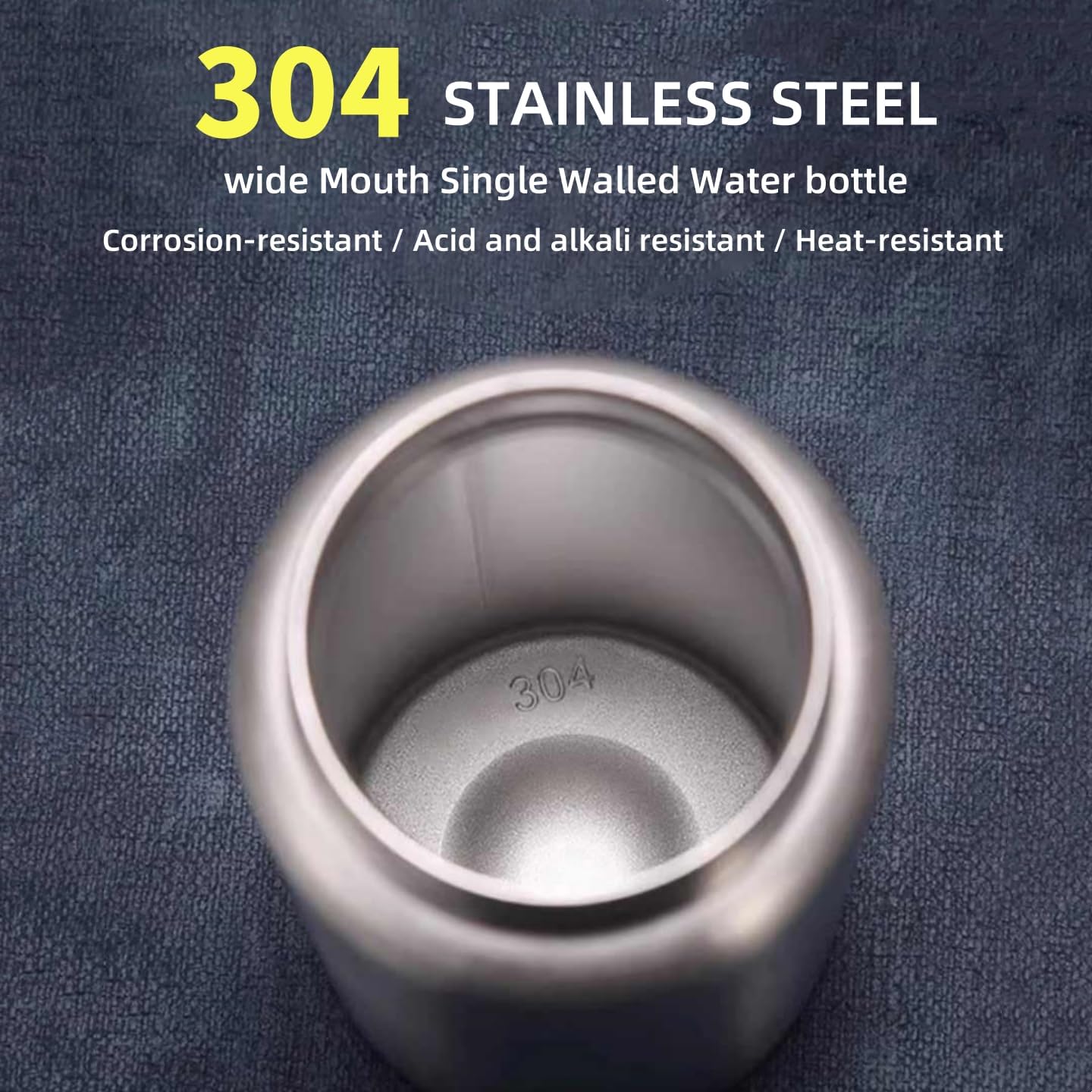 CDJ 42oz Stainless Steel Water Bottle