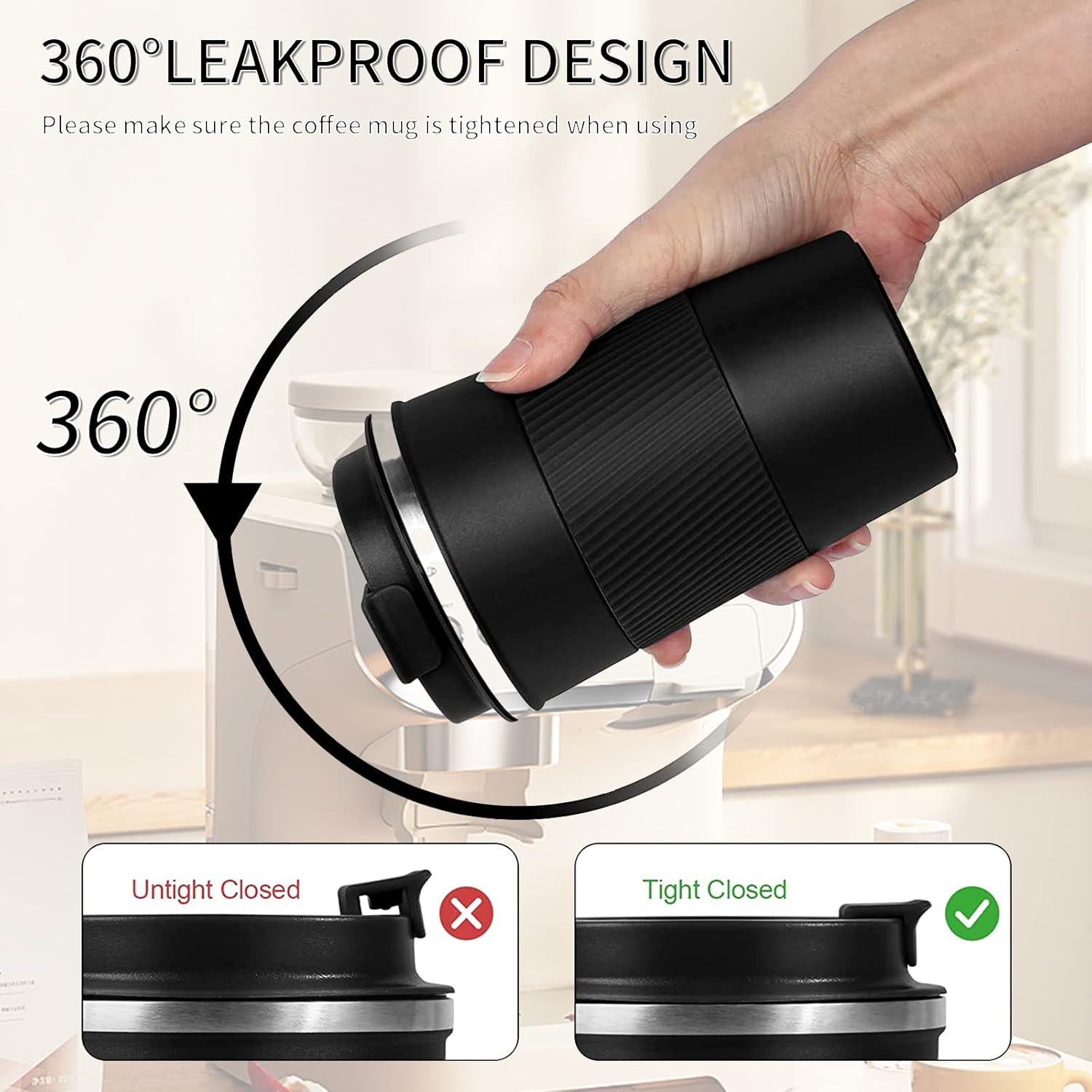 Insulated Travel Coffee Mug