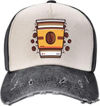 Coffee Clipart Baseball Cap