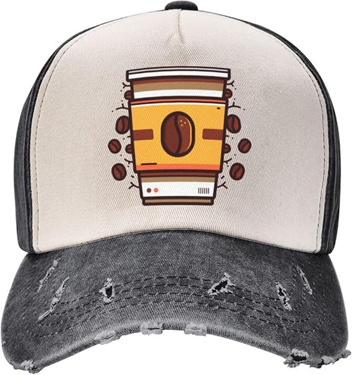 Coffee Clipart Baseball Cap