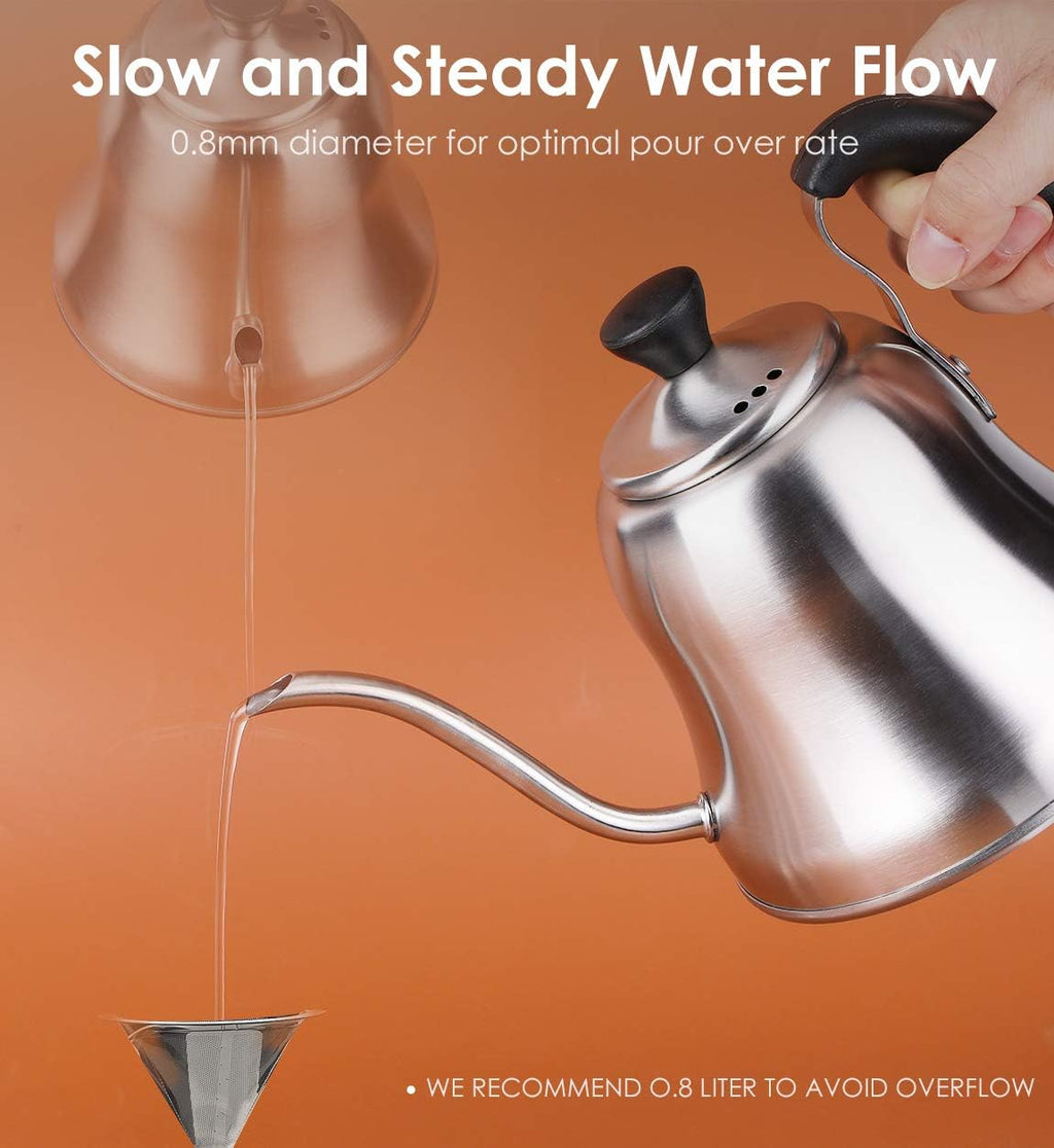 Gooseneck Pour Over Coffee Kettle
