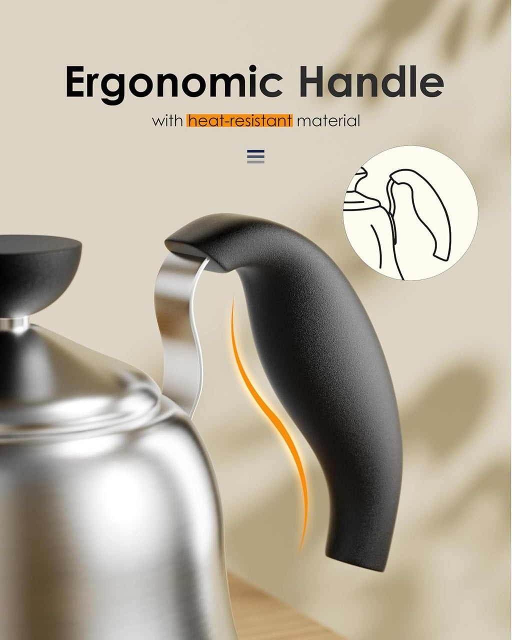 Gooseneck Pour Over Coffee Kettle