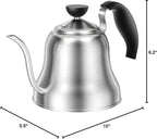 Gooseneck Pour Over Coffee Kettle