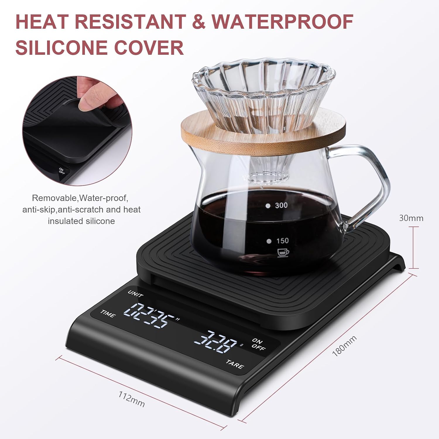 LOFICOPER Coffee Scale with Timer