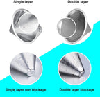 LHS Pour Over Coffee Dripper Stainless Steel Coffee Filter